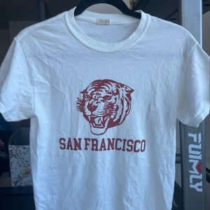 Brandy Melville John Galt San Francisco Tiger Shirt